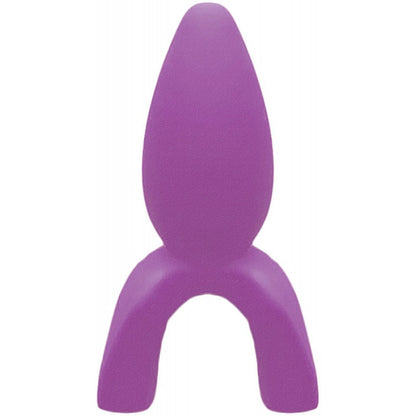 TONGUE STAR STEALTH RIDER TONGUE VIBE W/ CONTOURED PLEASURE TIP PURPLE