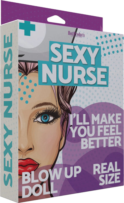 SEXY NURSE INFLATABLE PARTY DOLL