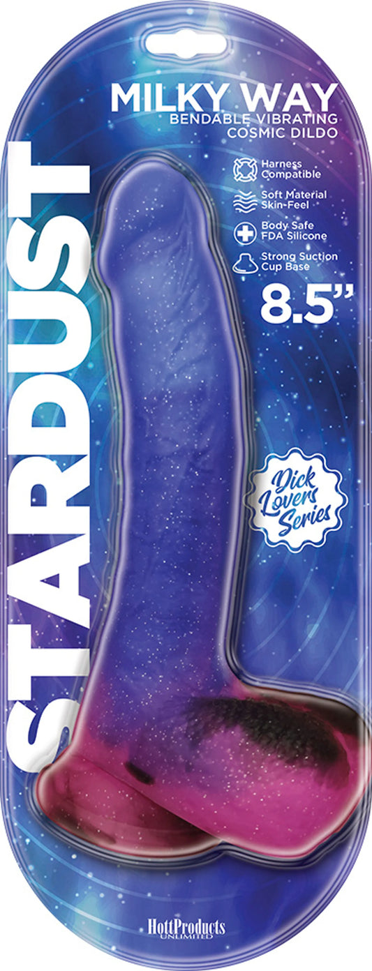 STARDUST MILKY WAY 8.5IN DILDO VIBRATING