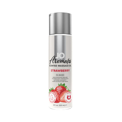 JO AROMATIX STRAWBERRY MASSAGE OIL 4OZ