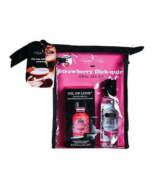 ORAL SEX COCKTAIL KIT STRAWBERRY DICKQUR