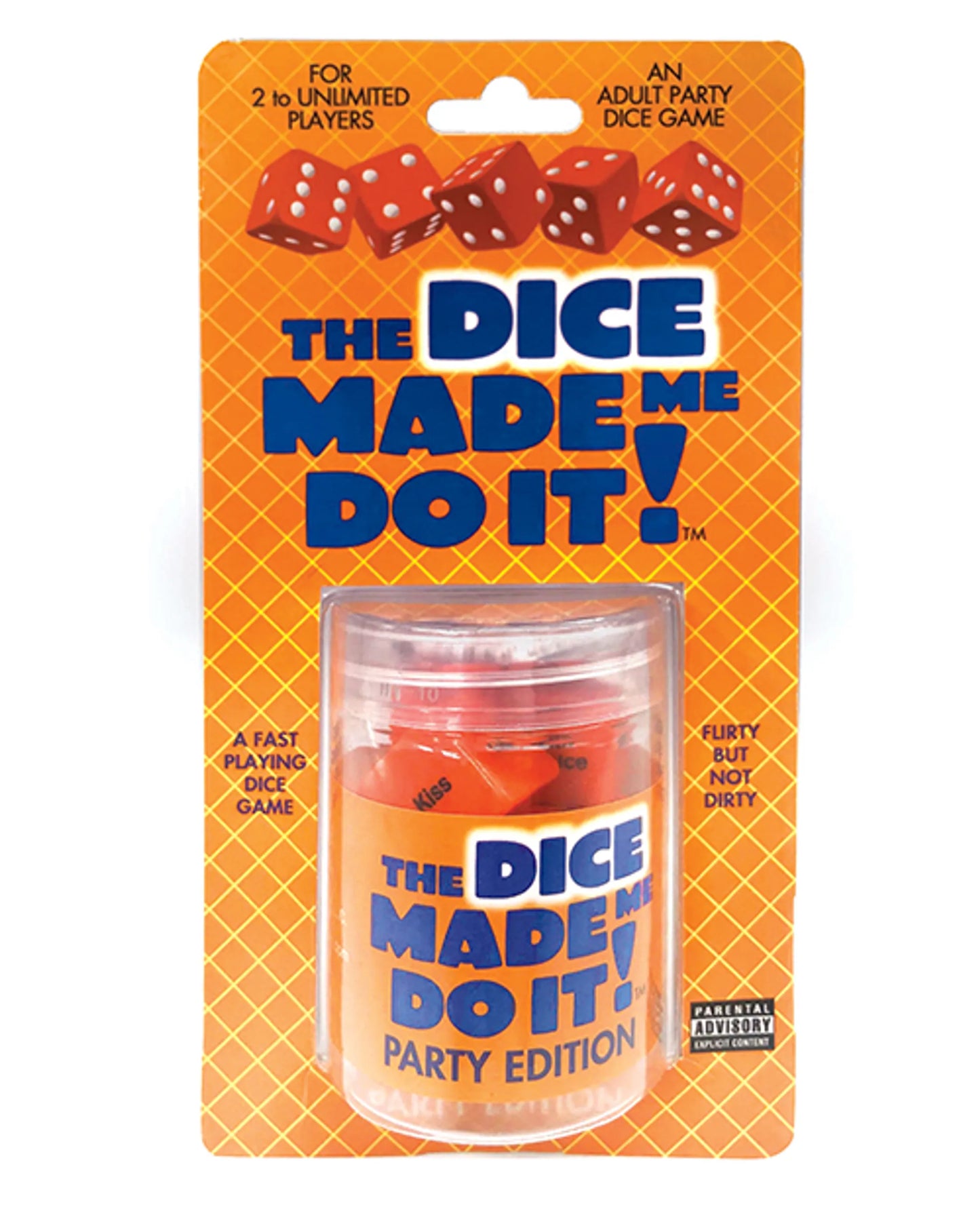 THE DICE MADE ME DO IT PARTY EDITION