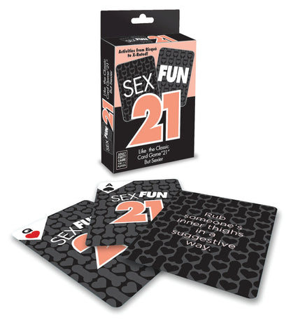 SEX FUN 21 CARD GAME