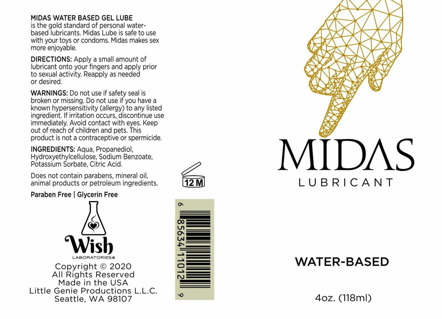 MIDAS LUBE 4 OZ 510K