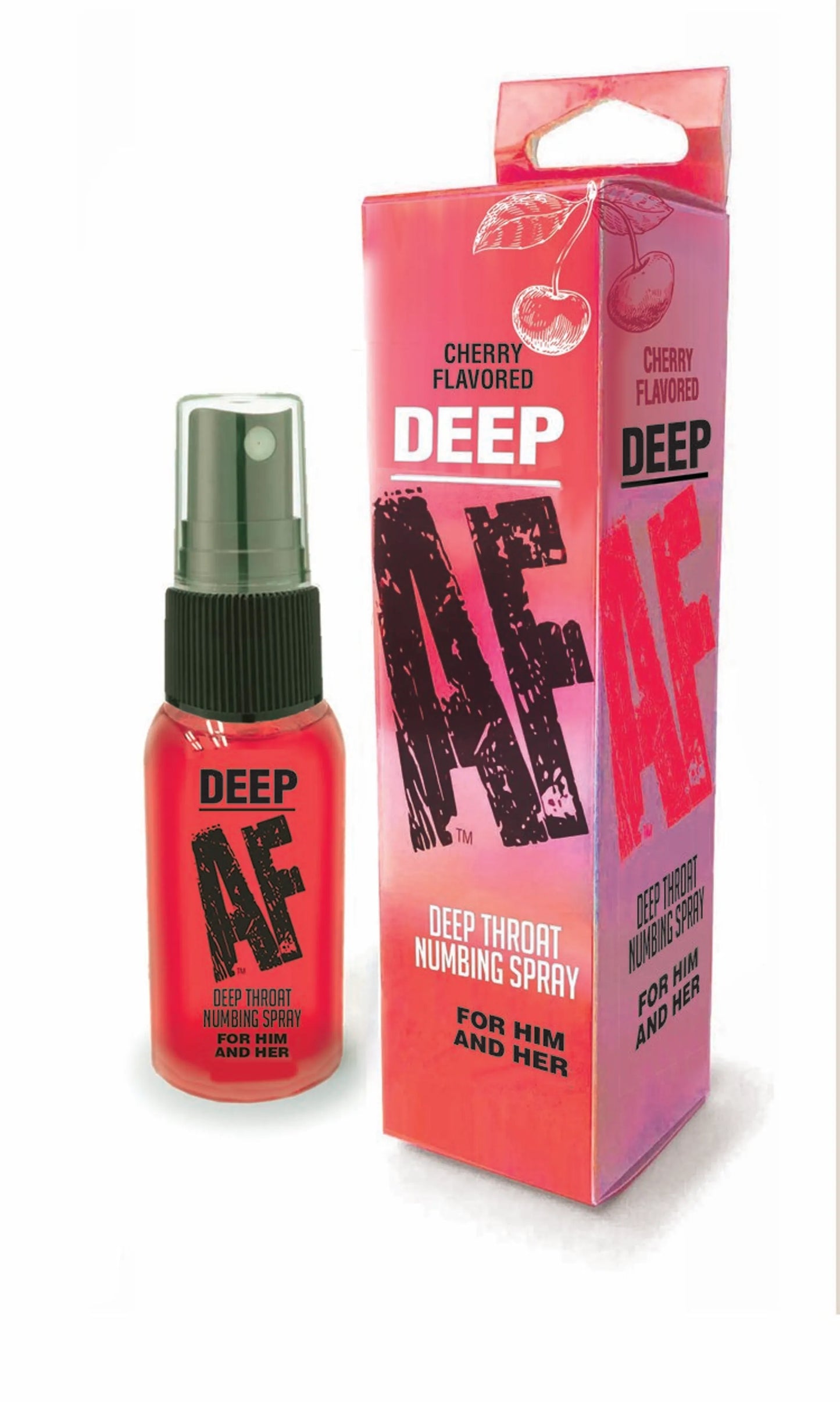 DEEP AF NUMBING THROAT SPRAY CHERRY