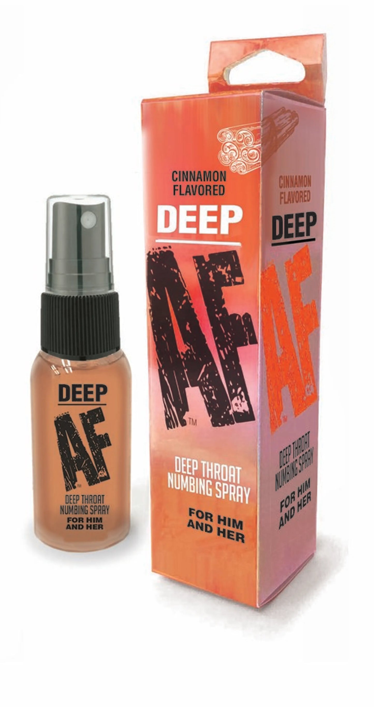 DEEP AF NUMBING THROAT SPRAY CINNAMON
