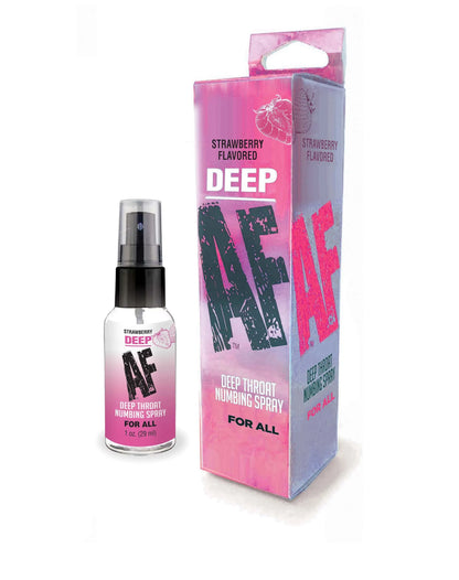 DEEP AF NUMBING THROAT SPRAY STRAWBERRY