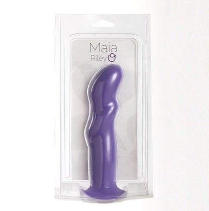 RILEY SILICONE PURPLE DONG