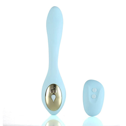 HARMONIE TEAL BENDABLE DUAL VIBRATOR W/ REMOTE CONTROL