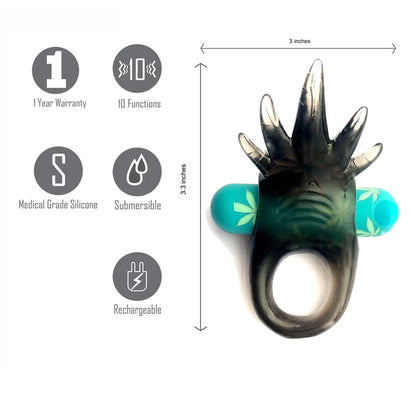 ZIGGY RECHARGEABLE VIBRATING ERECTION ENHANCER