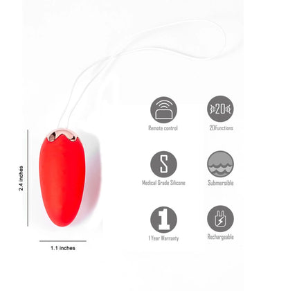 SHORTCAKE STRAWBERRY SHAPED RECHARGEABLE EGG