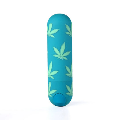 JESSI 420 10 FUNCTION MINI RECHARGEABLE BULLET EMERALD