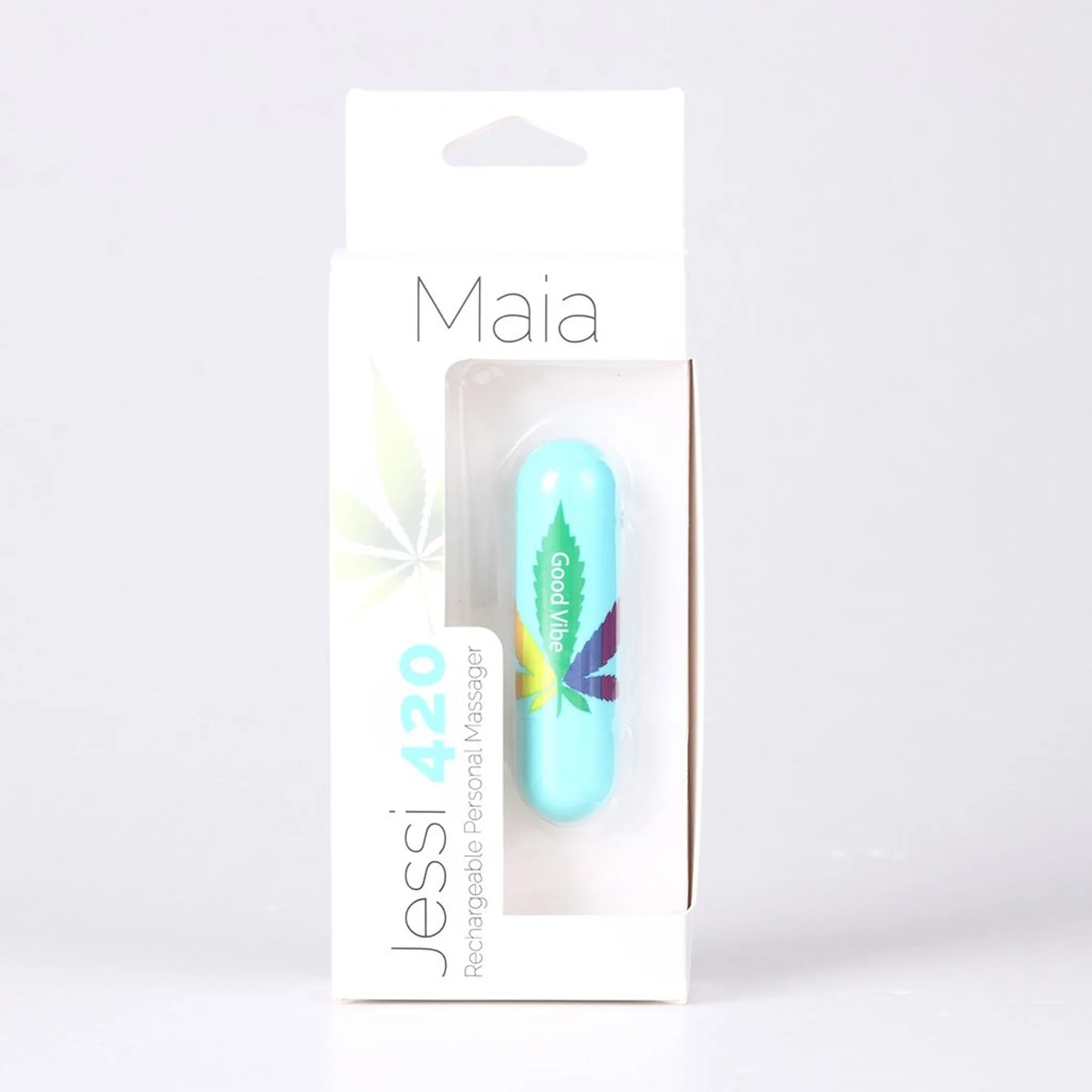 JESSI 420 10 FUNCTION MINI RECHARGEABLE BULLET TEAL