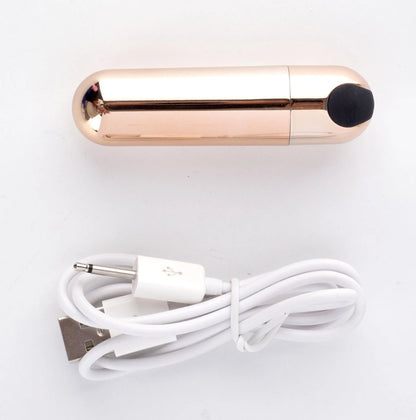 JESSI RECHARGEABLE MINI BULLET ROSE GOLD