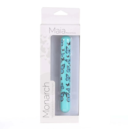 MONARCH BUTTERFLY PATTERN LONG RECHARGEABLE BULLET