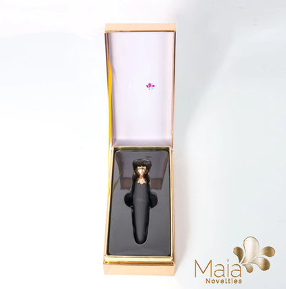 VAPORATOR VIBRATING SILICONE RECHARGEABLE VAPE BLACK