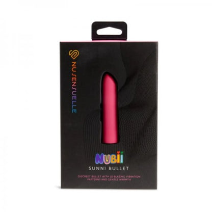 SENSUELLE NUBII SUNNI WARMING BULLET PINK
