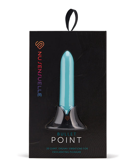 SENSUELLE POINT TEAL BLUE 20 FUNCTION BULLET