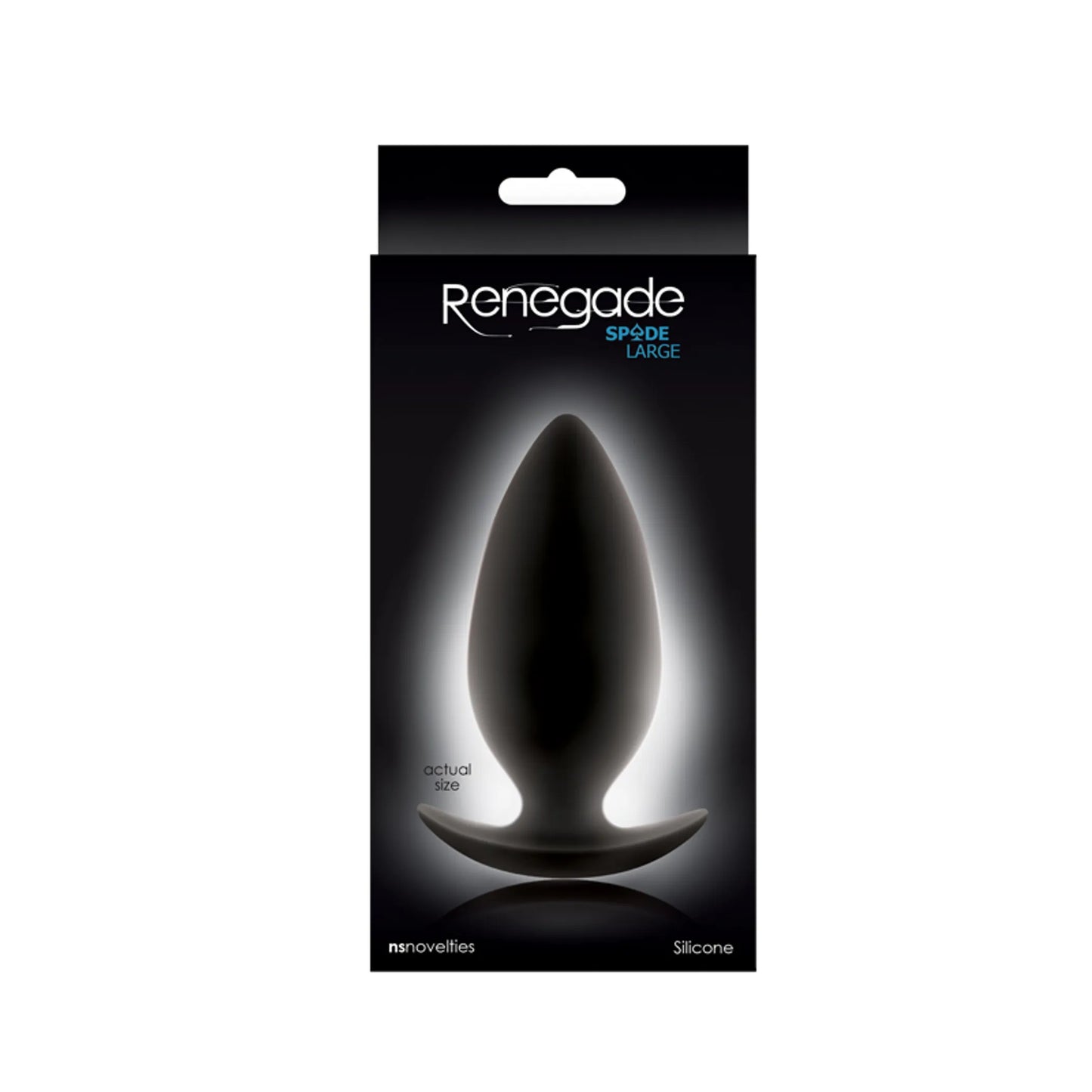 RENEGADE SPADES LARGE BLACK PLUG