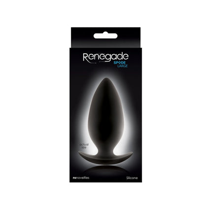 RENEGADE SPADES LARGE BLACK PLUG