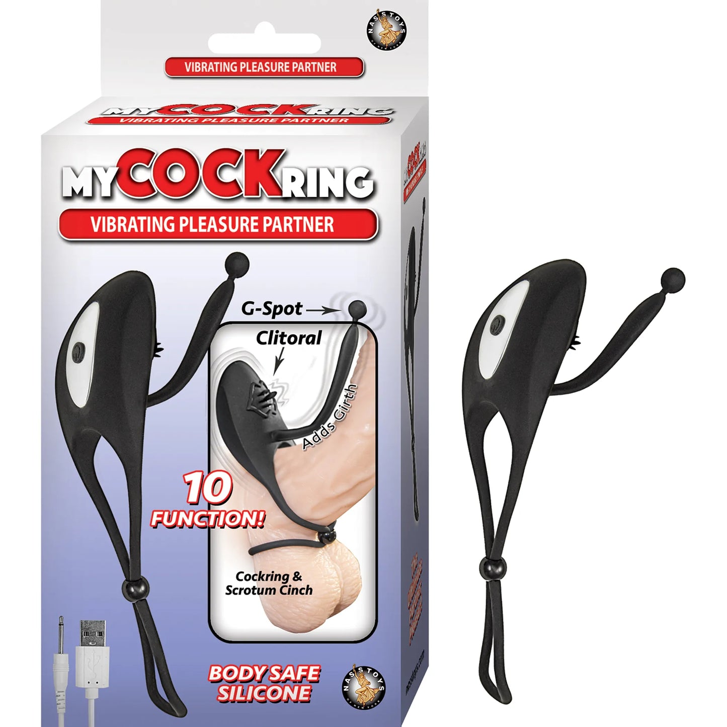 MY COCK RING VIBRATING PLEASURE PARTNER
