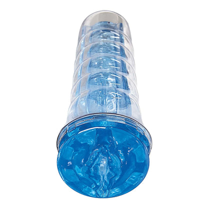 DREAM-LITE CRYSTAL VAGINA MASTURBATOR BLUE