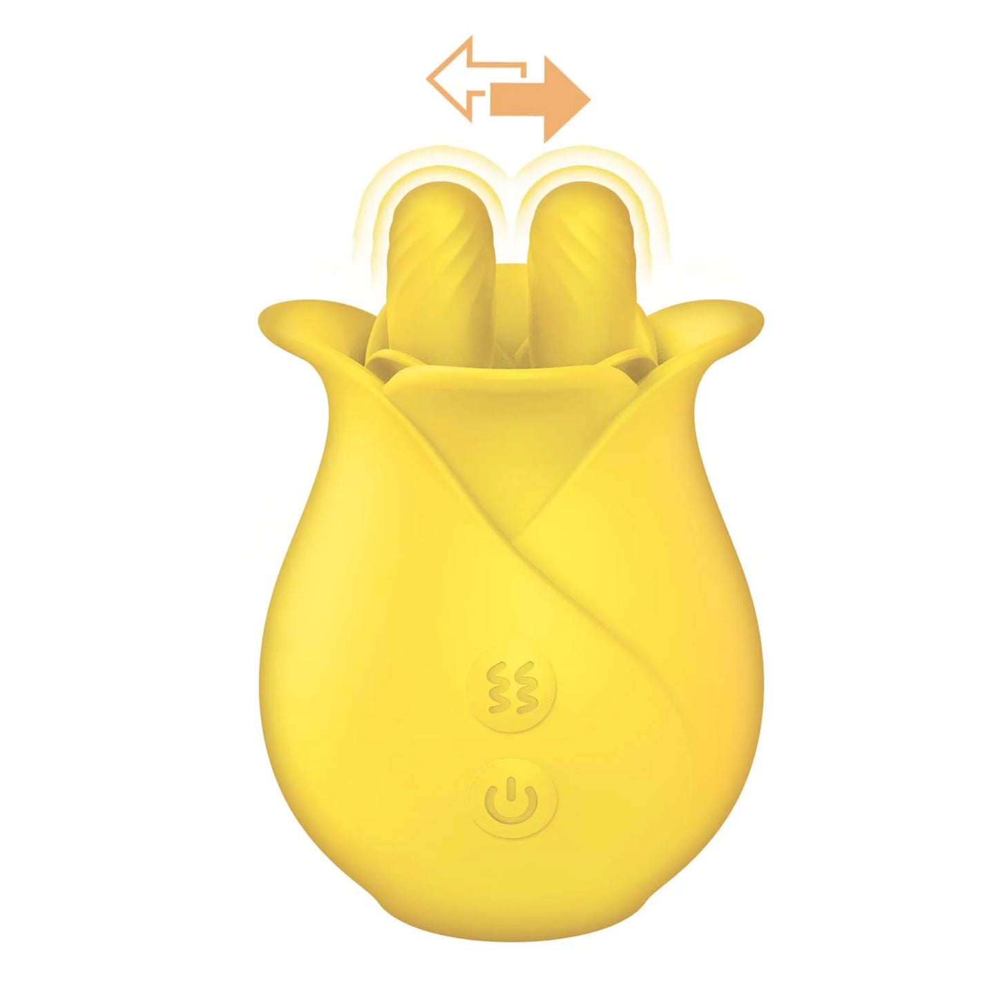 CLIT-TASTIC TULIP FINGER MASSAGER YELLOW