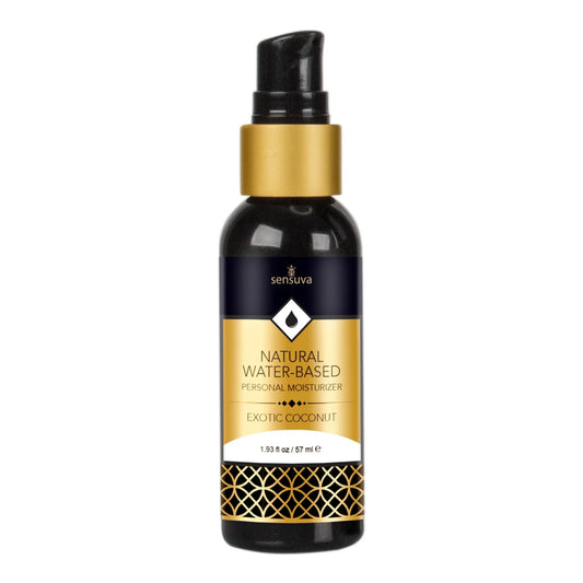 NATURAL WATER-BASED PERSONAL MOISTURIZER EXOTIC COCONUT 2OZ