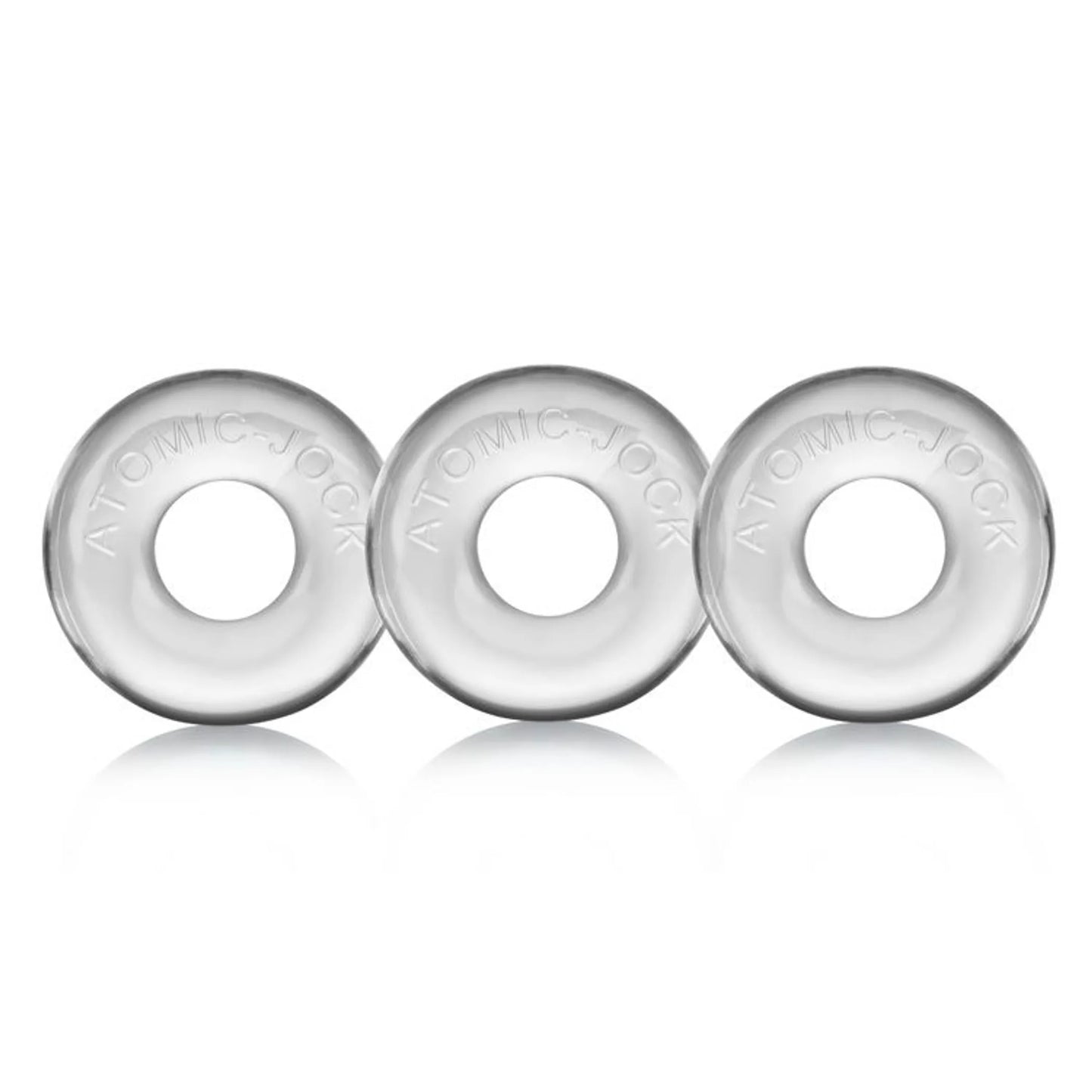 RINGER 3 PK COCKRING CLEAR (NET)