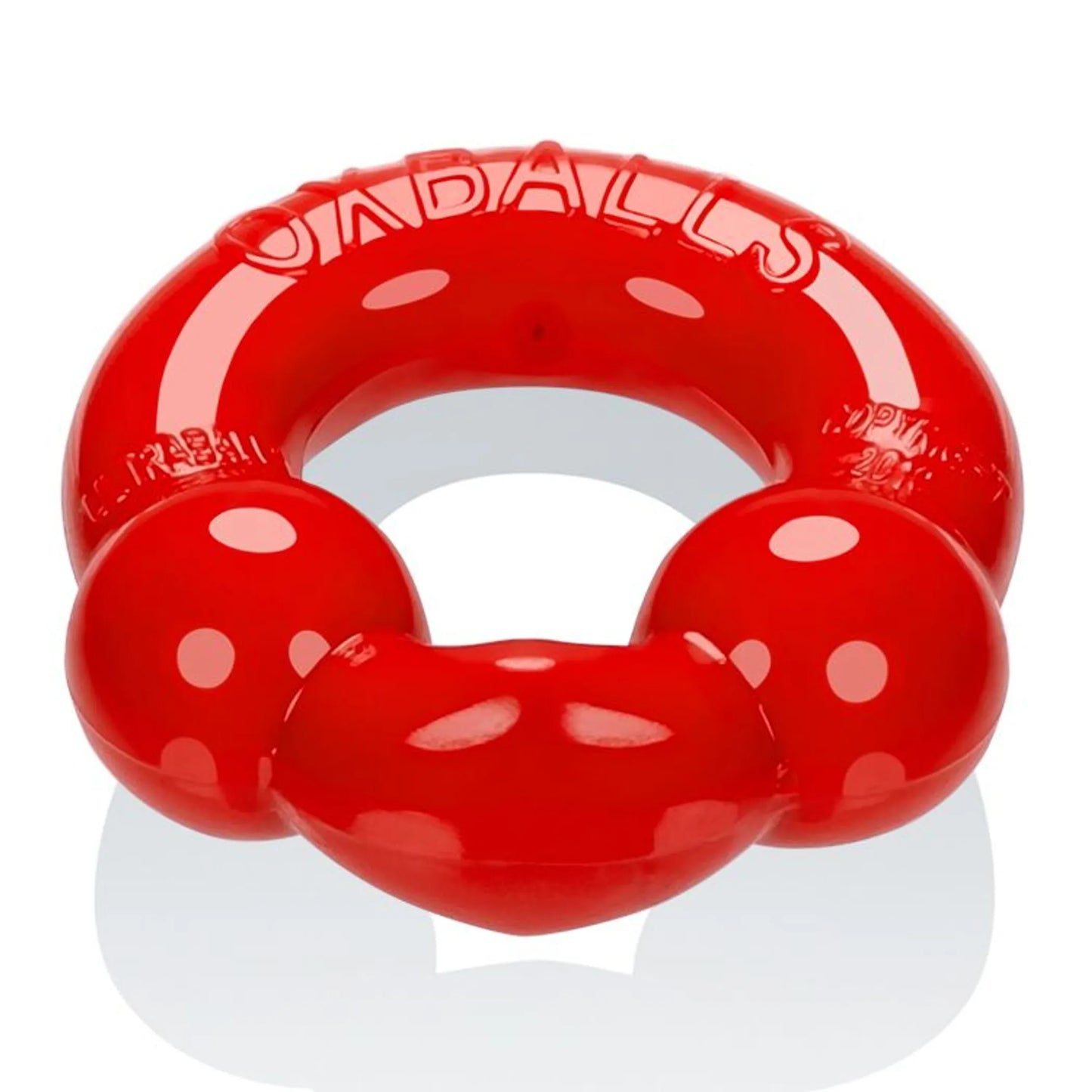 ULTRA BALLS COCKRING 2 PACK STEEL/RED (NET)
