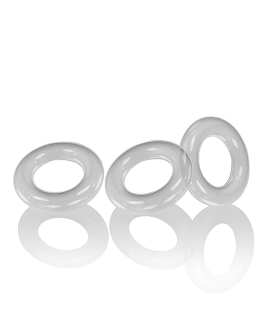 WILLY RINGS 3 PK COCKRINGS WHITE