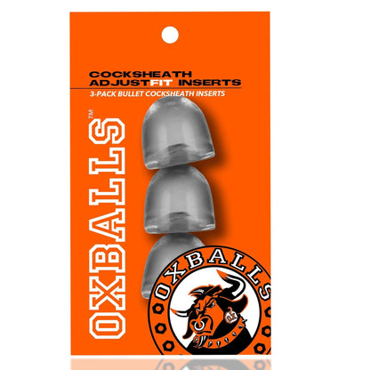 ADJUSTFIT INSERTS 3PK CLEAR (NET)