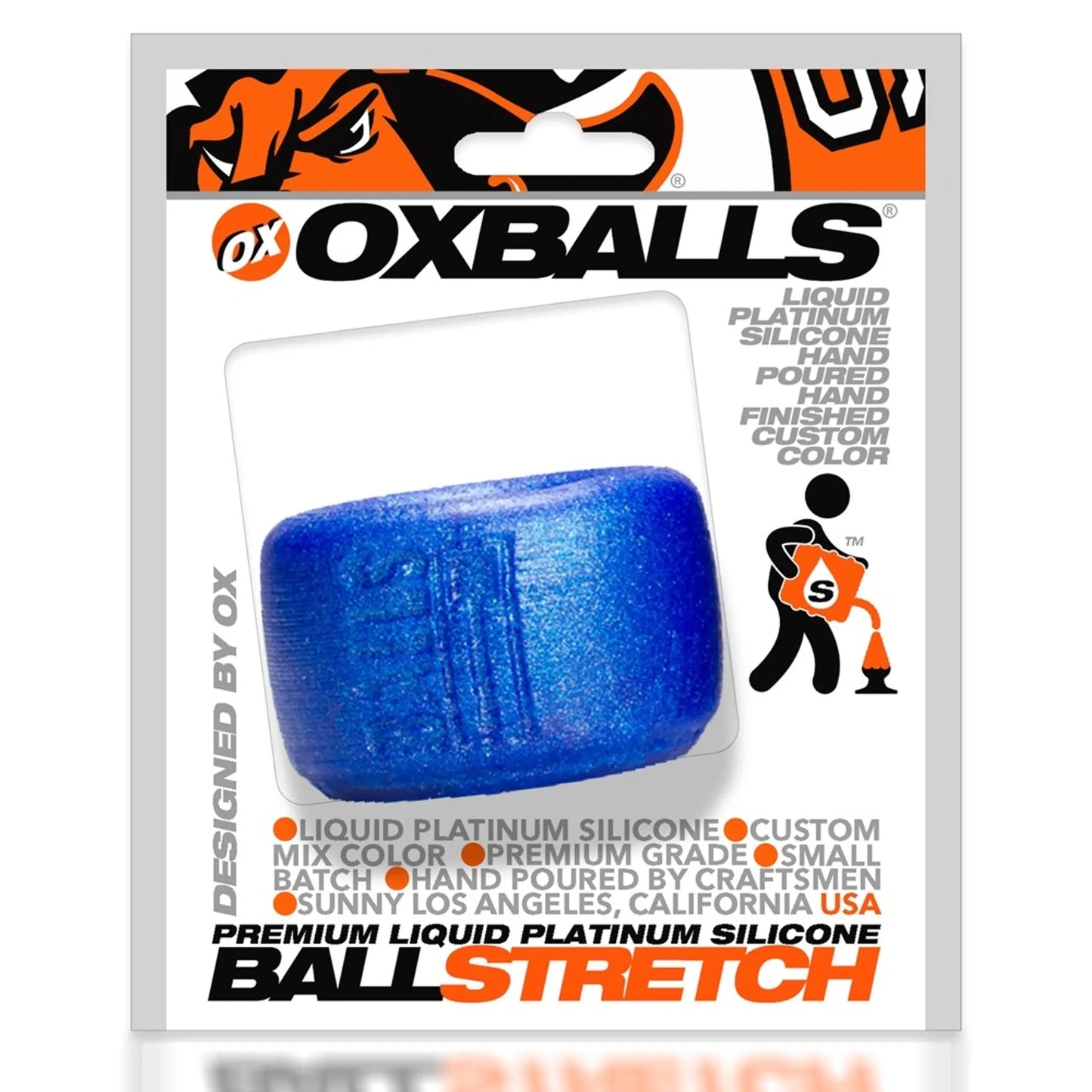 BALLS-T BALL STRETCHER BLUE ATOMIC JOCK (NET)