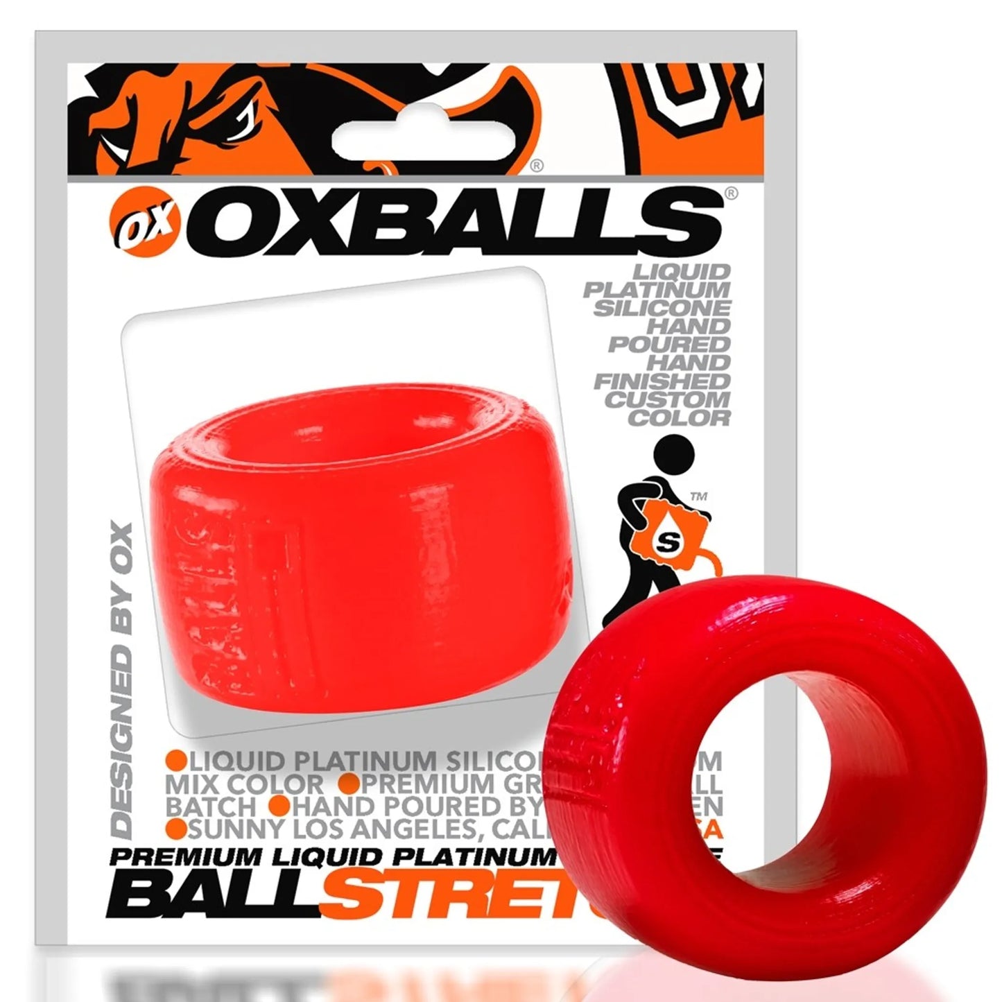 BALLS-T BALL STRETCHER RED ATOMIC JOCK (NET)