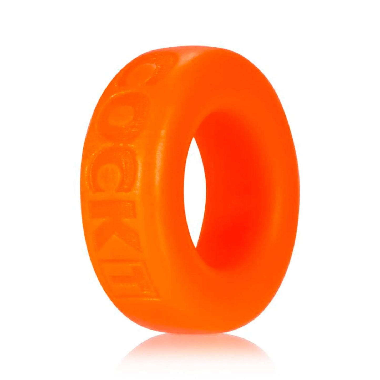 COCK-T SMALL COMFORT COCKRING ATOMIC JOCK/OXBALLS SILICONE SMOOSH ORANGE(NET)