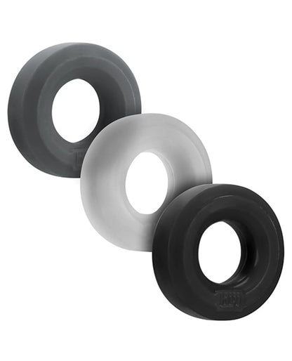 HUNKYJUNK HUJ C-RING 3PK TAR/ MULTI (NET)