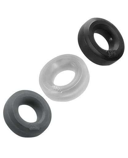 HUNKYJUNK HUJ C-RING 3PK TAR/ MULTI (NET)