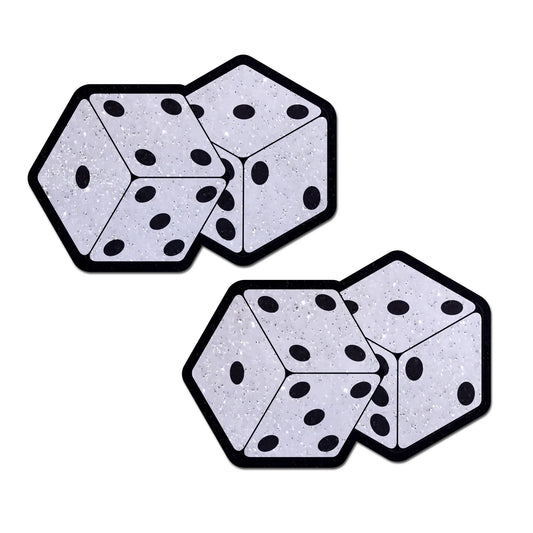 PASTEASE PAIR OF FUZZY DICE