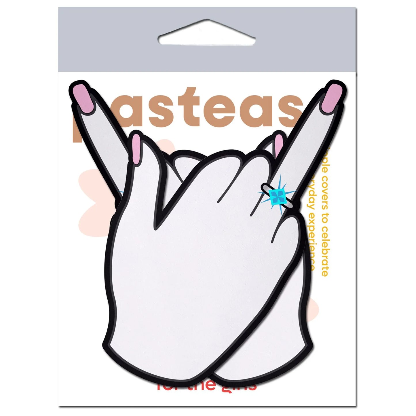 PASTEASE ENGAGED RING FINGERS