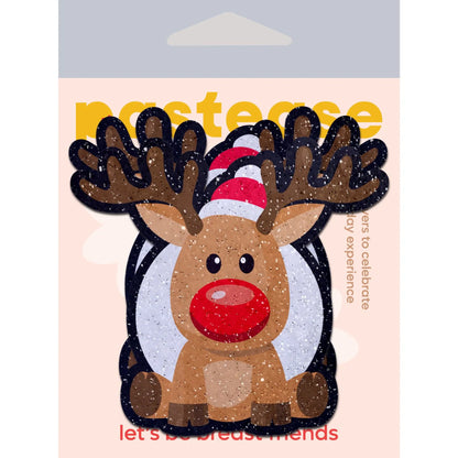 PASTEASE XMAS REINDEER RED NOSE RUDOLPH