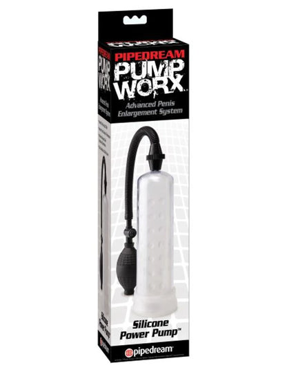 PUMP WORX SILICONE POWER PUMP CLEAR