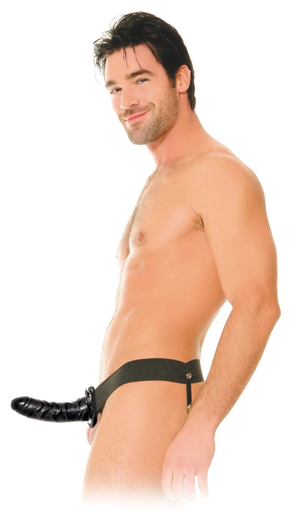 FETISH FANTASY HOLLOW STRAP ON FOR HIM OR HER BLACK