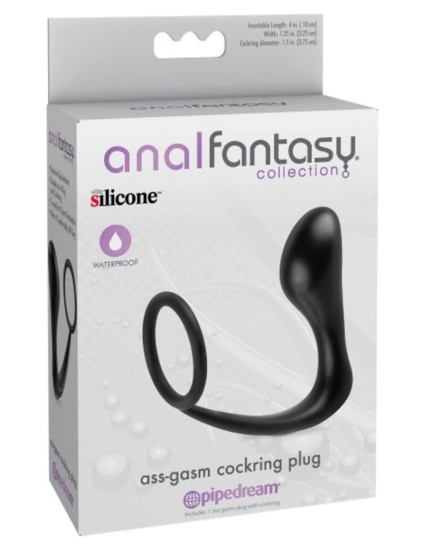 ANAL FANTASY ASS-GASM COCKRING PLUG