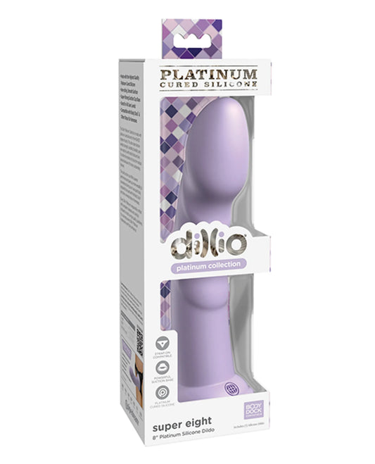 DILLIO PLATINUM 8IN SUPER EIGHT PURPLE