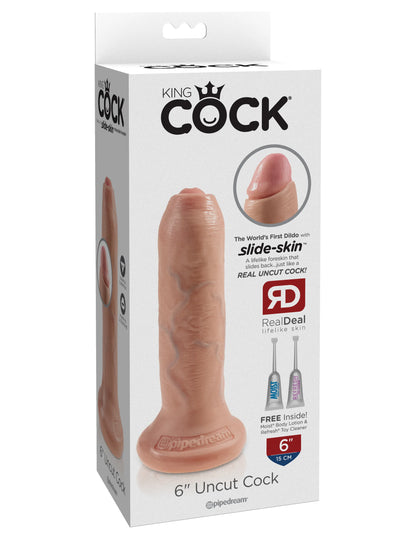 KING COCK 6 IN UNCUT LIGHT