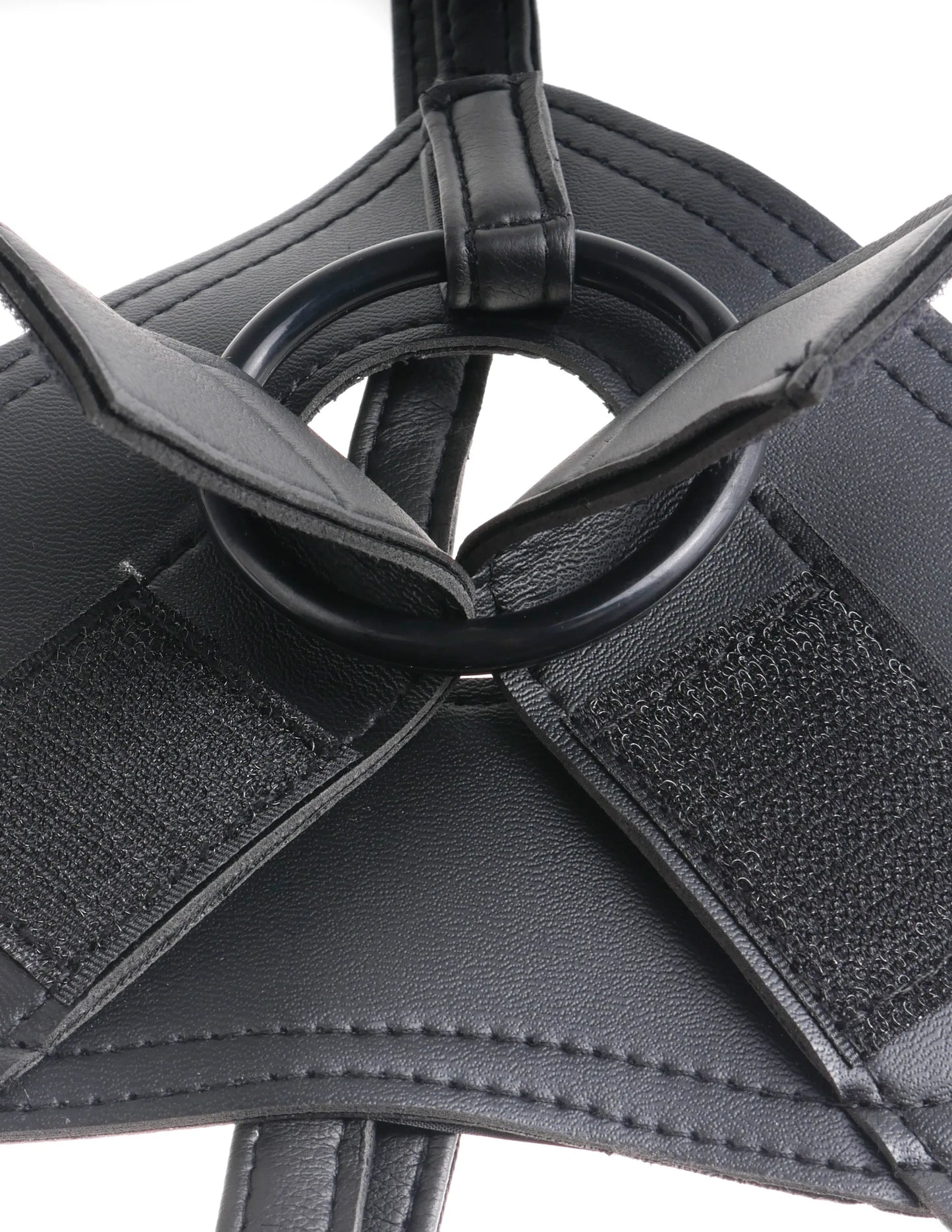 KING COCK STRAP ON HARNESS W/ 6 IN COCK LIGHT