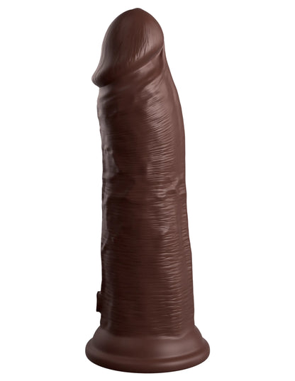KING COCK ELITE 8 IN DUAL DENSITY BROWN