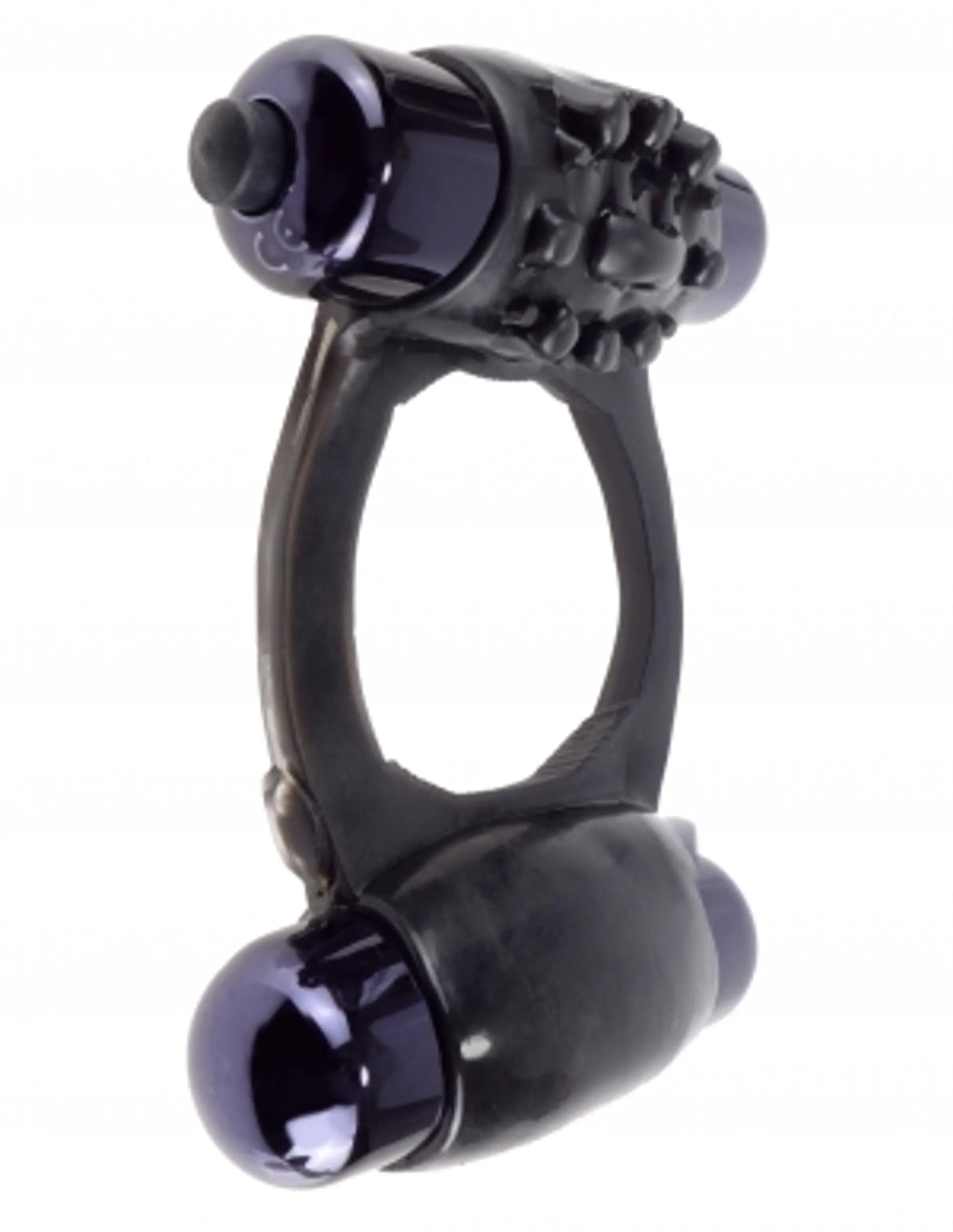FANTASY C RINGZ DUO VIBRATING SUPER RING BLACK
