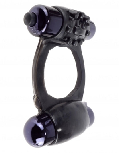 FANTASY C RINGZ DUO VIBRATING SUPER RING BLACK