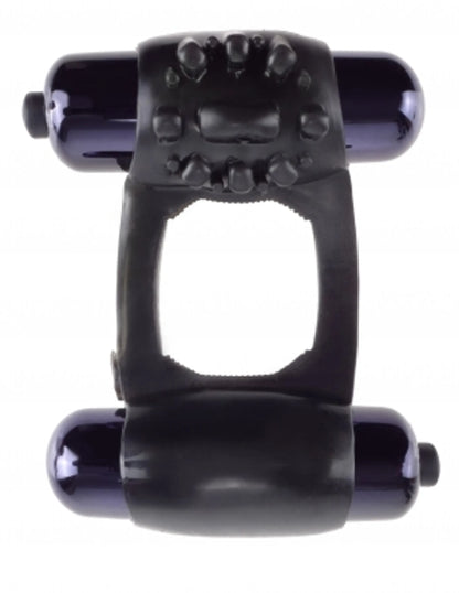 FANTASY C RINGZ DUO VIBRATING SUPER RING BLACK